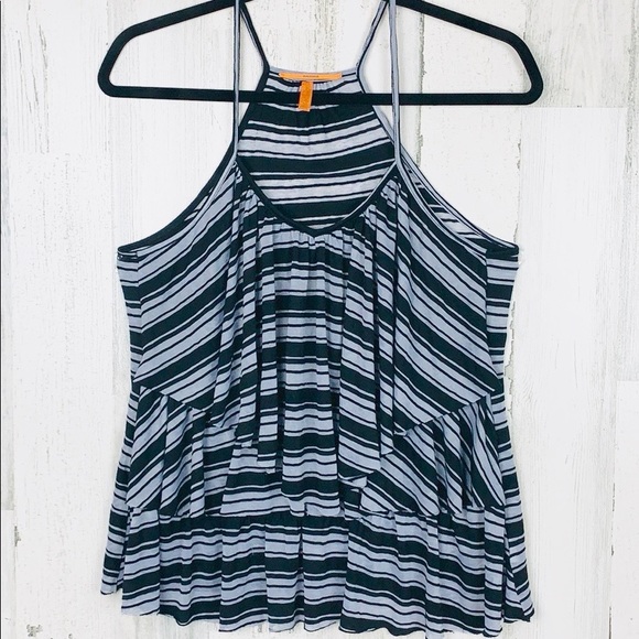 Anthropologie Tops - Anthropologie Anama Ruffle Tire Breezy Blouse.